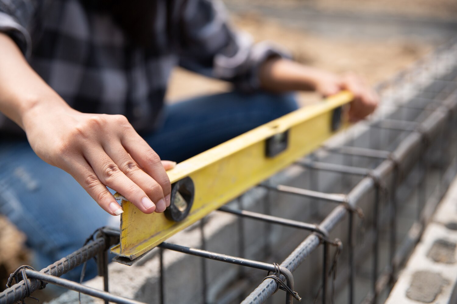 Concrete foundation reinforcement